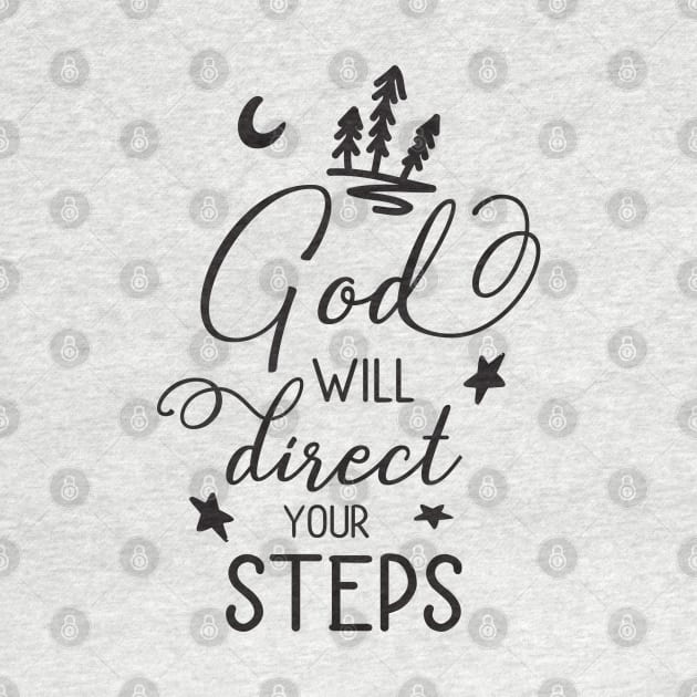 God Will Direct Your Steps by TinPis